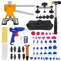 {7ho car tools} ตัวดึงชุดเครื่องมือซ่อมแซมรอยบุ๋มในรถยนต์สำหรับรถยนต์ถอดสีรถยนต์