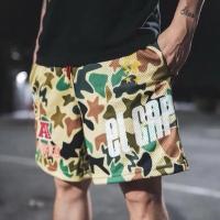 Eric Emanuel EE BEE Mens Camo Shorts Mesh Quick Dry Breathable Fitness Basketball Shorts Oversized Beach Shorts