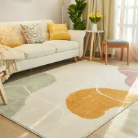 Plush Fluffy Wabi-Sabi Modern Carpets Rugs for Bedroom Living Room Rugs Table Beside Home Decoration Floor Mats Lounge Rug