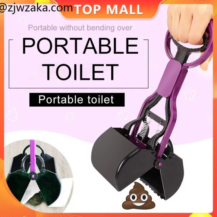 Dog Poop Scoop Pet Pooper Scooper Pick Up Excreta Cleaner Waste Poop