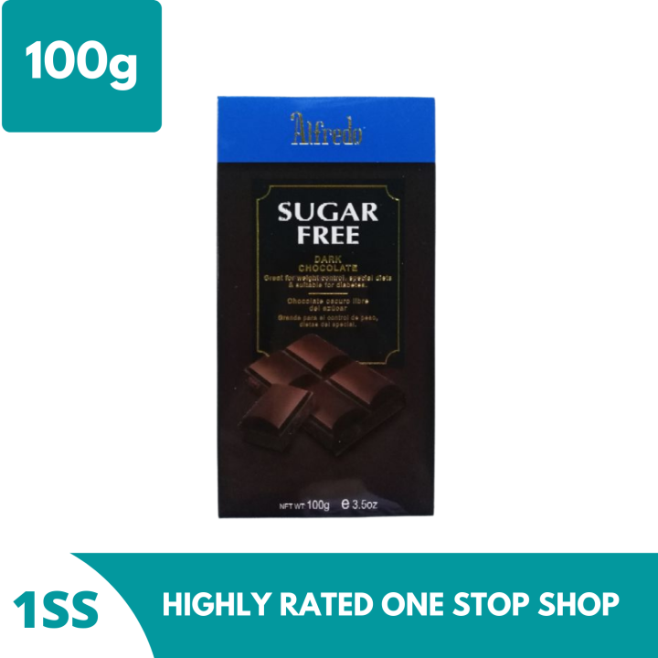 Alfredo Sugar Free Dark Chocolate 100g Lazada PH