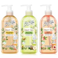 BeNice Fruit Tea Shower Gel บีไนซ์ ครีมอาบน้ำ สูตรชาผลไม้ ขนาด 450 มล.