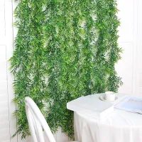 【CC】 Drapes Artificial Leaves Grass And Vines Garden Hanging Scene Layout