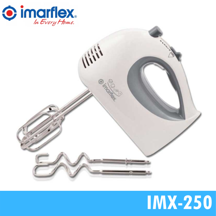 Imarflex IMX250 Portable Hand Mixer (White) Lazada PH