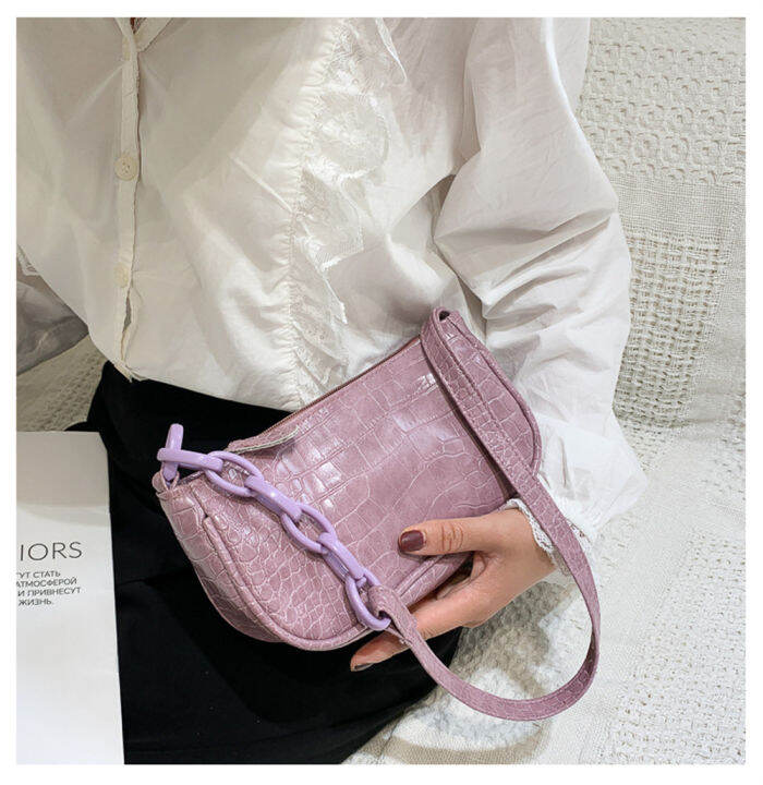 2022-totes-pu-leather-shopping-exquisite-retro-bags-bag-solid-color-fashion-womens-new