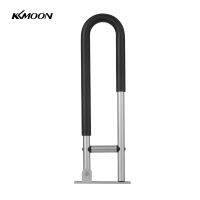 KKmoon อะลูมินัมอัลลอย Handrail สำหรับห้องน้ำ Anti-Fall / Anti-Slip ราวจับห้องน้ำ Flip-Up Handrail ความปลอดภัยสกรูบาร์จับนิรภัย Handle Home เครื่องมือดูแลสุขภาพสำหรับผู้สูงอายุพิการ (ไม่มีฟองน้ำฝาครอบ)