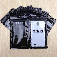 200Pcs 12.5X21cm Plastic Zipper Cell ephone Accessories Mobile Phone Case Cover Packaging Storage Bags for 6 Plus