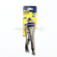 IRWIN / เออร์วิ่น 7CR คีมล็อคปากโค้ง ขนาด 7 นิ้ว (I081-10508018)