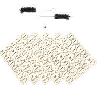 2 Brush + 5 Paper 150pcs Clean Tool Slice Clean Gasket For 3.0 Absorb Oil Gasket For 2.4 Plus Repair Accessories