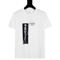 Top Version Sad Skull Letter Logo Print NOAH T Shirt Men Women EU Size 100 Cotton NOAH Top Tees Hip Hop