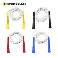 JR100-6 140 gram 6 mm diameter PVC skip rope 15.5cm middle-long handle NEVERTOOLATE GOOD QUALITY