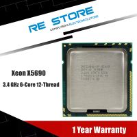 ZZOOI Used Intel Xeon X5690 3.46GHz 6.4GT/s 12MB 6 Core LGA 1366 SLBVX CPU Processor