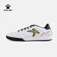 รองเท้าฟุตบอล KELME รองเท้าฟุตบอลผู้ชายรองเท้าฟุตซอลฟุตบอลในร่มรองเท้าผ้าใบสีขาวรองเท้ารองเท้าฟุตซอลฟุตบอลชาย6891146