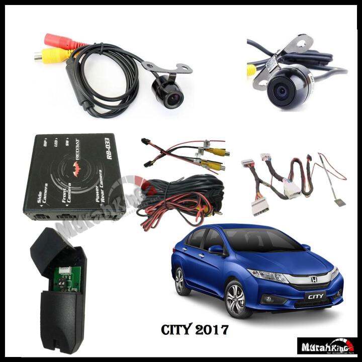 Honda City front parking camera in plug & play 