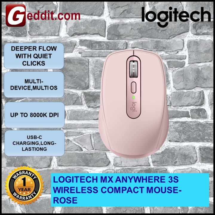 Logitech MX Anywhere 3 Wireless Compact Performance Mouse 