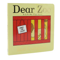 Dear Zoo Dear Zoo English original childrens book childrens picture book blackboard writing agency flip book childrens English 0-5 years old childrens English Enlightenment Wu Minlan book list young childrens English books