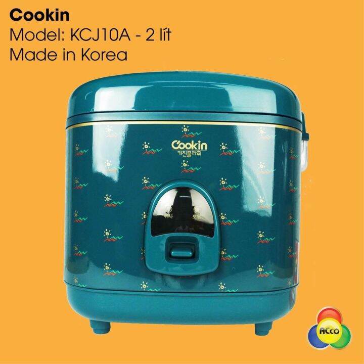 Hàng chính hãngNồi Cơm Điện Lòng Gang KITCHEN FLOWER COOKIN, KCJ10A