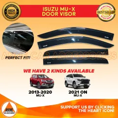 Isuzu MU-X / MUX 2013 2014 2015 2016 2017 Black / Chrome / MU-X