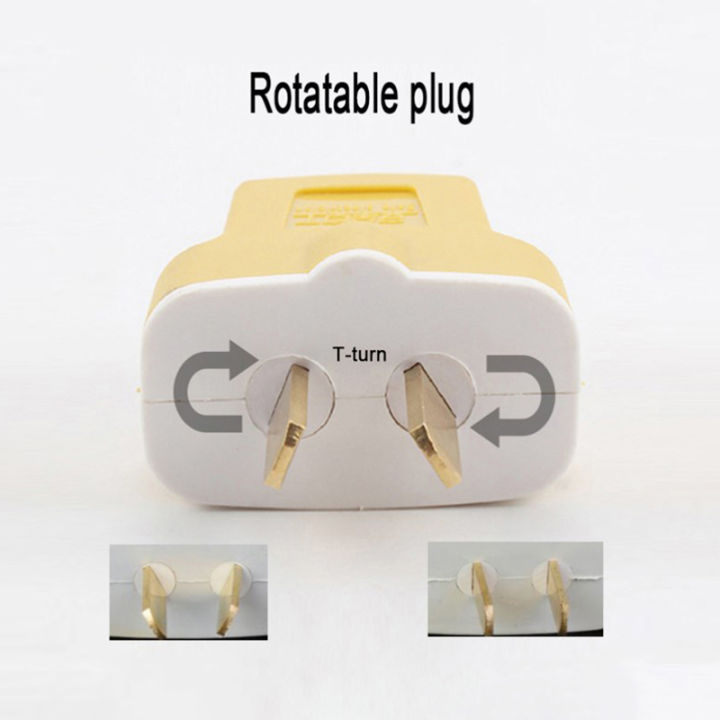 auto-stuffs-16a-250v-สองขั้วปลั๊ก-au-cn-us-ปลั๊กต่อสายไฟต่อขยายแบบถอดออกได้180องศาสองขั้วอะแดปเตอร์เชื่อมต่อปลั๊ก