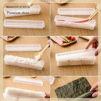 [COD] 3pcs sushi Maker Kit ข้าวม้วนแม่พิมพ์ครัว DIY Easy Chef แม่พิมพ์เครื่องมือลูกกลิ้ง