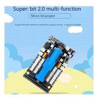 สำหรับไมโคร: บอร์ดขยายบิตมอเตอร์เซอร์โวบอร์ดควบคุมการพัฒนาสำหรับ Python Programming Microbit Sensor