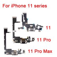 1ชิ้น USB ชาร์จพอร์ตสายเคเบิลยืดหยุ่นสำหรับ iPhone 11 11pro Max แท่นชาร์จเชื่อมต่อกับไมโครโฟน Flex เปลี่ยน