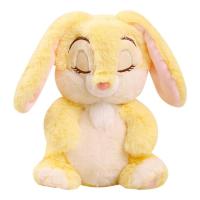 Rabbit Plush Squinting Eyes Yellow Rabbit Plush Toy Stuffed Animals Childrens Festival Toys Pillow Sofa Bedroom Car Decor welcoming