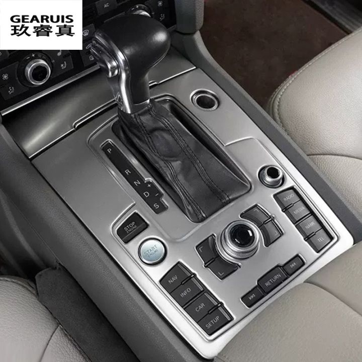 for-audi-q7-4l-2006-2015-carbon-fiber-car-styling-center-console-dashboard-panel-decoration-cover-stickers-trim-auto-accessories