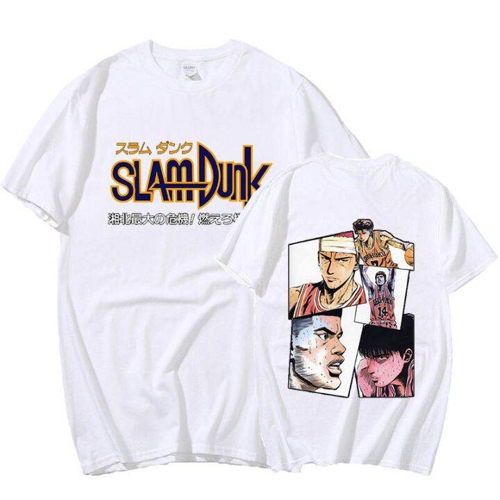 ข้อเสนอพิเศษ-tshirt-เสื้อเบลาส์-2022-ใหม่ญี่ปุ่นแฟชั่นอะนิเมะ-slam-dunk-เสื้อยืดผู้ชายผู้หญิงฤดูร้อนด้านบนฮิปฮอปแขนสั้นชายท็อปส์ซูสตรs-5xl