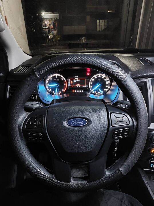 STEERING WHEEL COVER CARBON 5D (DType) FORD RANGER Lazada PH