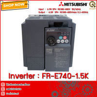 Inverter Mitsubishi FR-E740-1.5K 2HP 3-Phase 380VAC