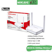 Mercusys Router Wireless N300Mbps รุ่นMW301R(ประกัน1ปี)-APP Solution