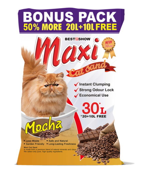 Best In Show Maxi Cat Sand 30Ltr / 25 kg pasir kucing Lazada Indonesia