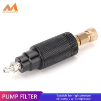 [คลังสินค้าพร้อม] ปั๊ม PCP กรองปั๊มมือด้วย Coupler ด่วน M10x1 300bar เกลียว4500psi กรองอากาศแยกน้ำน้ำมัน