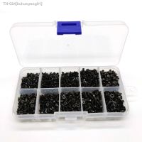 ✠ 250/500pcs countersunk flat head phillips small mini screw set M2 M2.5 M3 carbon steel computer notebook laptop screws kit