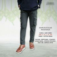 Seluar cargo lelaki use beltmen tractical pants six Poket Kain Tebal Cargo Pant Multi Pocket Seluar Kerja Workwear