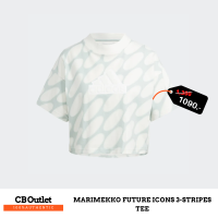 เสื้อยืด เสื้อยืดผู้หญิง ADIDAS MARIMEKKO FUTURE ICONS 3-STRIPES TEE HR8174