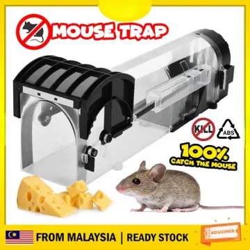 2pcs Humane Mouse Trap, Mousetrap Catcher, Catch And Release Mouse Traps  That Work, Mice Trap No Kill For Mice