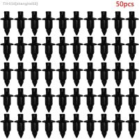 ◑ 10/50Pcs 6mm Black Rivet Fairing Body Trim Panel Fastener Screw Clips For Honda ATV Motorcycle Accessories Auto Fastener amp; Clips