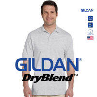 GILDAN® ดรายเบลนด์ เสื้อโปโล - เทาอ่อน สปอร์ตเกรย์ 95H