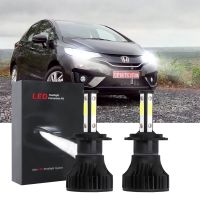 New หลอดไฟหน้าฮาโลเจน LED 6000K สีขาว แบบเปลี่ยน สําหรับ Honda Jazz (GK) 3rd Gen 2014-2019