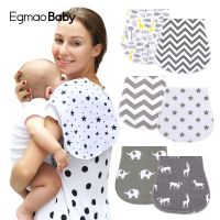 ✣☾✒ 100 Organic Baby Bibs Burp Cloths for Baby Boys and Girls Ultra Absorbent Burping Cloth Unisex Fashion Newborn Saliva Towel