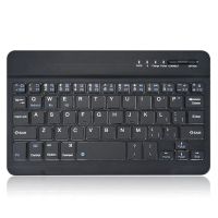 Mini Bluetooth Keyboard Wireless English Keyboard Tablet Rechargeable Keyboard for Tablet Cell Phone Laptop, 7 in