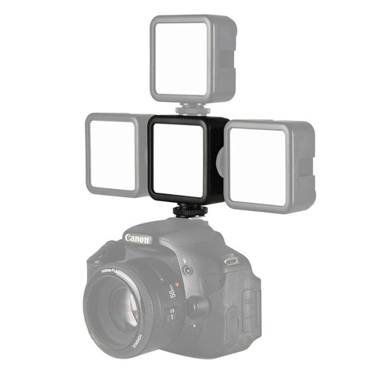 vl49แฟลชวิดีโอไฟ-led-ขนาดเล็ก2000mah-cri-95-5500k-ถ่ายภาพแบบพกพา-vlogger-เติมด้วย-cold-shoe-สำหรับกล้อง-dslr