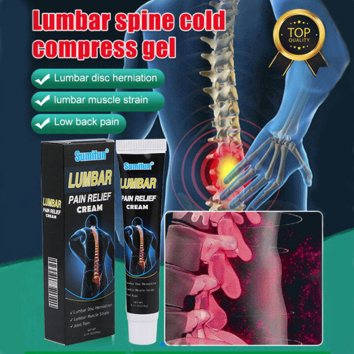 Lumbar Cold Compress Gel Pereda Nyeri Otot Sakit Punggung Nyeri Otot