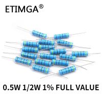 【LZ】 100PCS/LOT 1/2W 0.5W 1  Metal film resistor 330K 360K 390K 430K 470K 510K 560K 620K 680K 750K 820K 910K 1M 1.2M 1.5M 2M 2.7M ohm