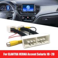 VKAUTO สำหรับ Hyundai Accent Solaris ELANTRA VERNA 2017 ~ 2021หน่วย OEM เพิ่มกล้องมองหลังอะแดปเตอร์เคเบิ้ลชุด C73พินเคเบิ้ล