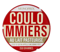 ?นำเข้าจากต่างประเทศ? Coulommiers au Lait Pasteurise Monoprix ?  350g