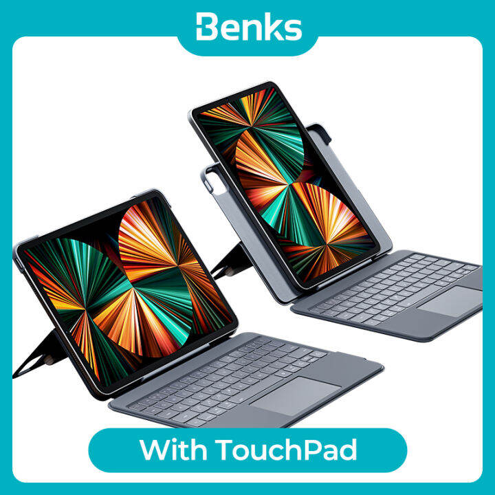 Benks Urban Pro Wireless Bluetooth Trackpad Keyboard Case for