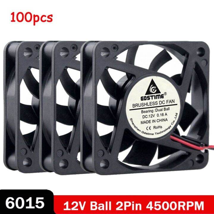 100pcs-gdstime-6cm-6015-dc-12v-brushless-2pin-ball-bearing-cooler-fan-60x60x15mm-60mm-computer-pc-cpu-cooling-fan-high-speed-cooling-fans